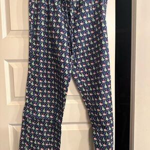 Men’s vineyard vines Festive Christmas HolidayBlue Pajama Pants- M